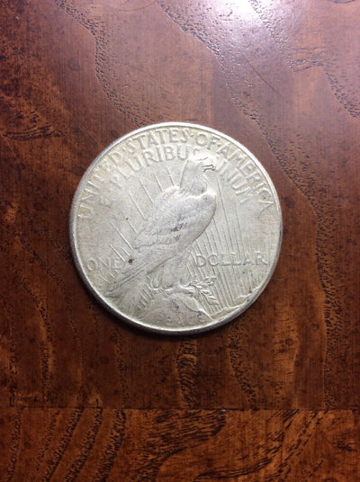 1923 S $1 PEACE SILVER DOLLAR #0957266