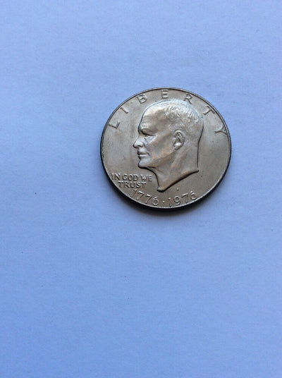 1976 D Eisenhower Bicentennial Dollar Type 1 Ike US Mint Coin $1 One Dollar #153