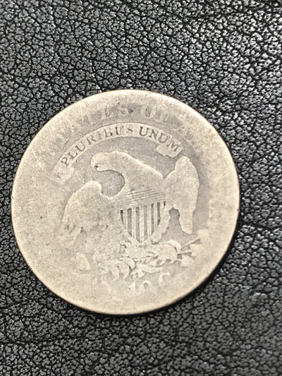 1836 Capped Bust Dime 10c Silver Coin Fancy 8 JR-1 R-3 RARE #23155