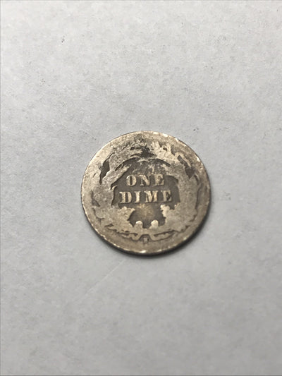 1891 S Seated Liberty Dime 10c 90% Silver Great Coin #YY91S