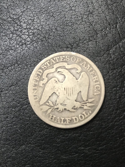 1877 Seated Liberty Half Dollar Silver Coin