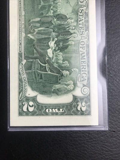 $2 Rare Uncirculated Low FOUR (4) Digits  ⭐️ STAR NOTE ⭐ 1353*