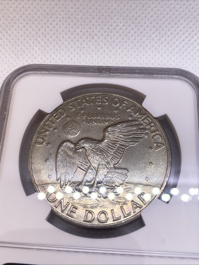 1972 EISENHOWER $1 TYPE 2 NGC MS65 TYPE II - IKE Dollar VERY RARE AND High Grade