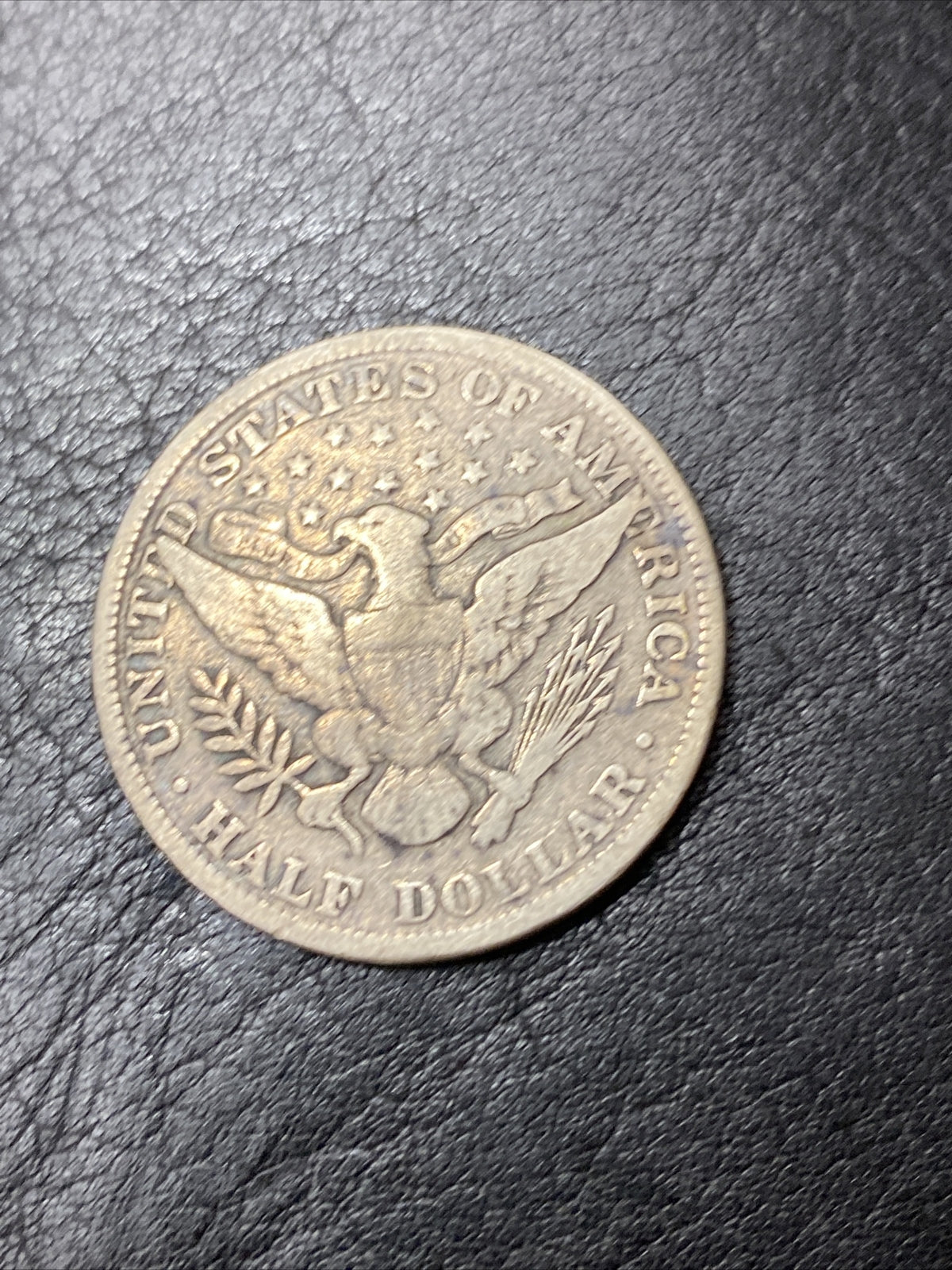 1899 Barber Half Dollar Silver 50C Fine Silver Half Dollar Coin #9927-10