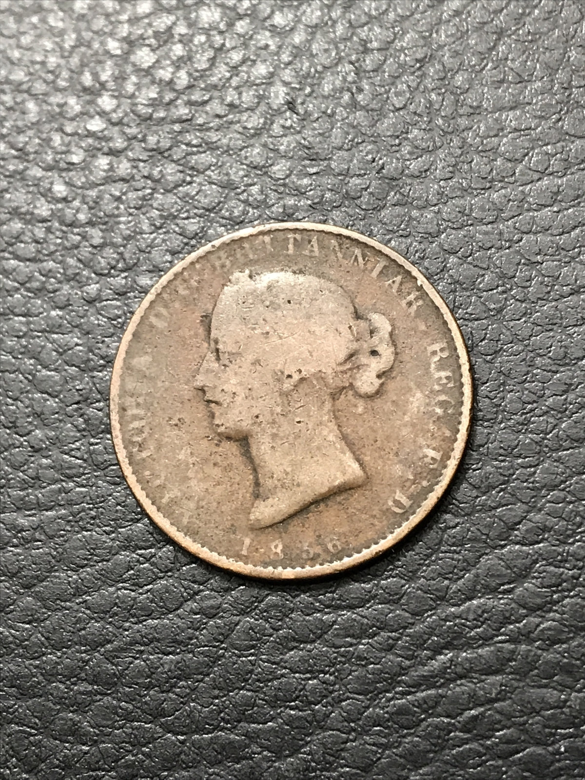 1856 NOVA SCOTIA  HALF PENNY TOKEN #1856-369