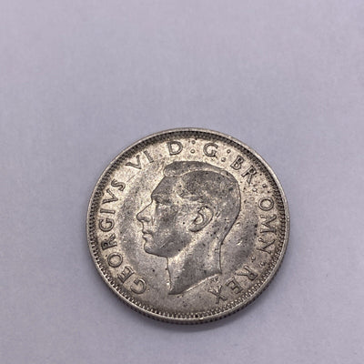 TWO SCHILLING 1942  SILVER  #643-10