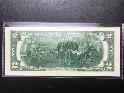 $2 Rare Uncirculated Low FOUR (4) Digits  ⭐️ STAR NOTE ⭐ 1355*