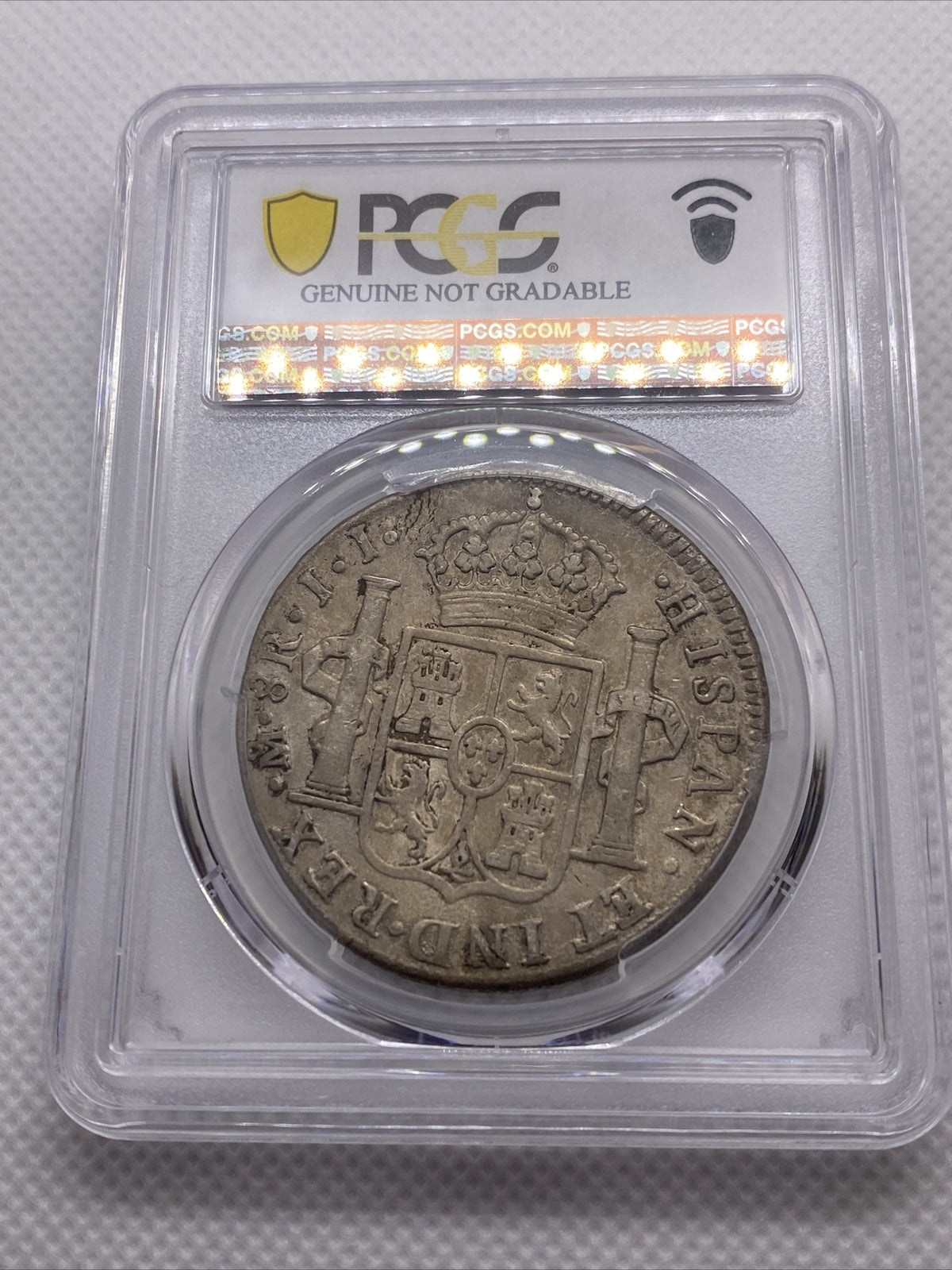 1820MO JJ Mexico 8 Reales 8R PCGS VF Details Silver Coin Calico-1336 #7956