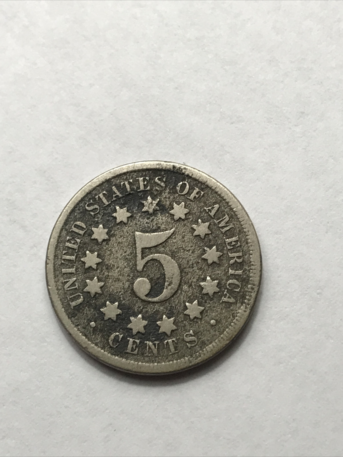 1869 Shield Nickel Great Beautiful Coin #EE1869