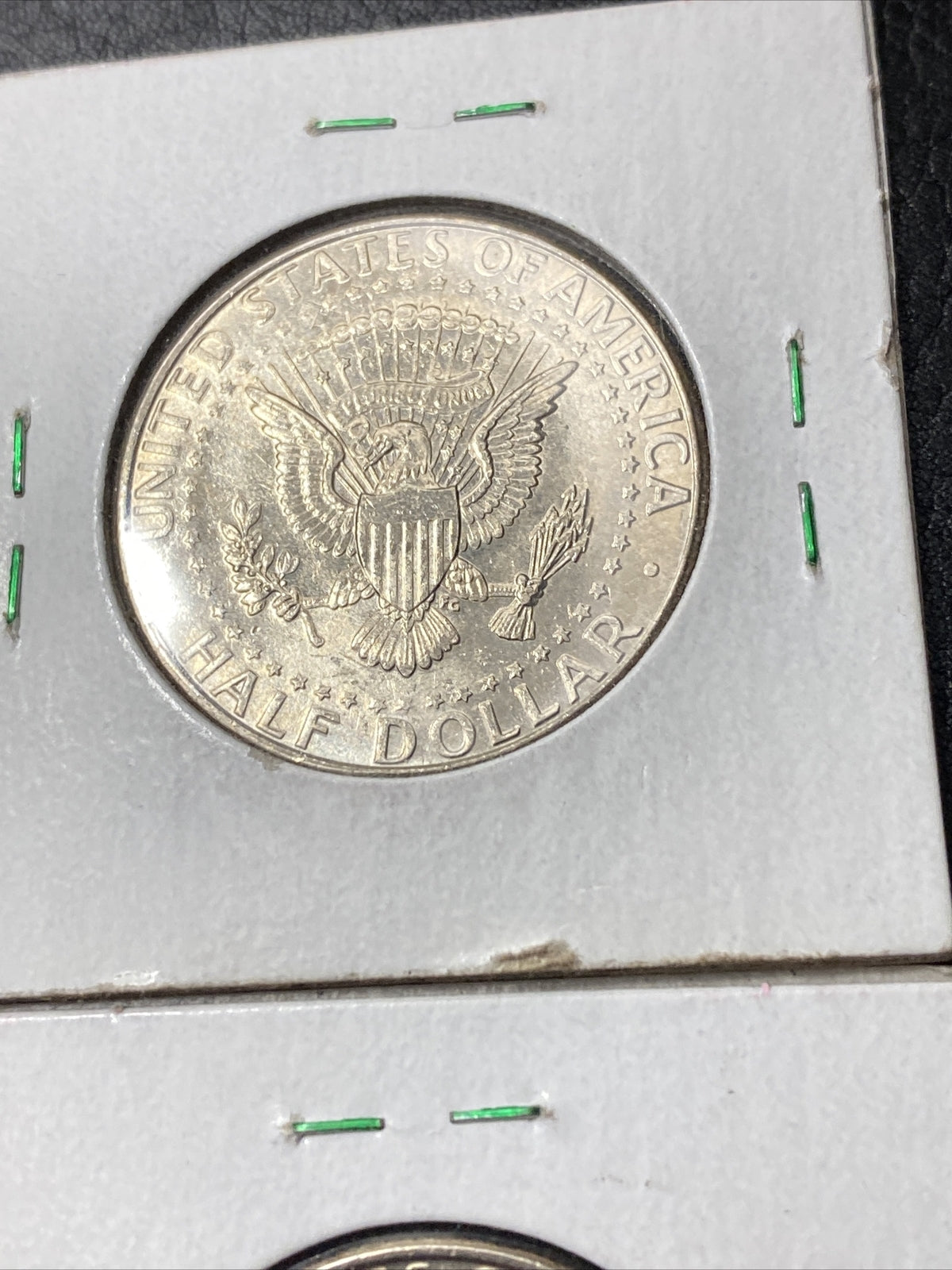 1998 P + 1996 P Kennedy Half Dollars + 1976 Quarter - Struck through Mint Errors