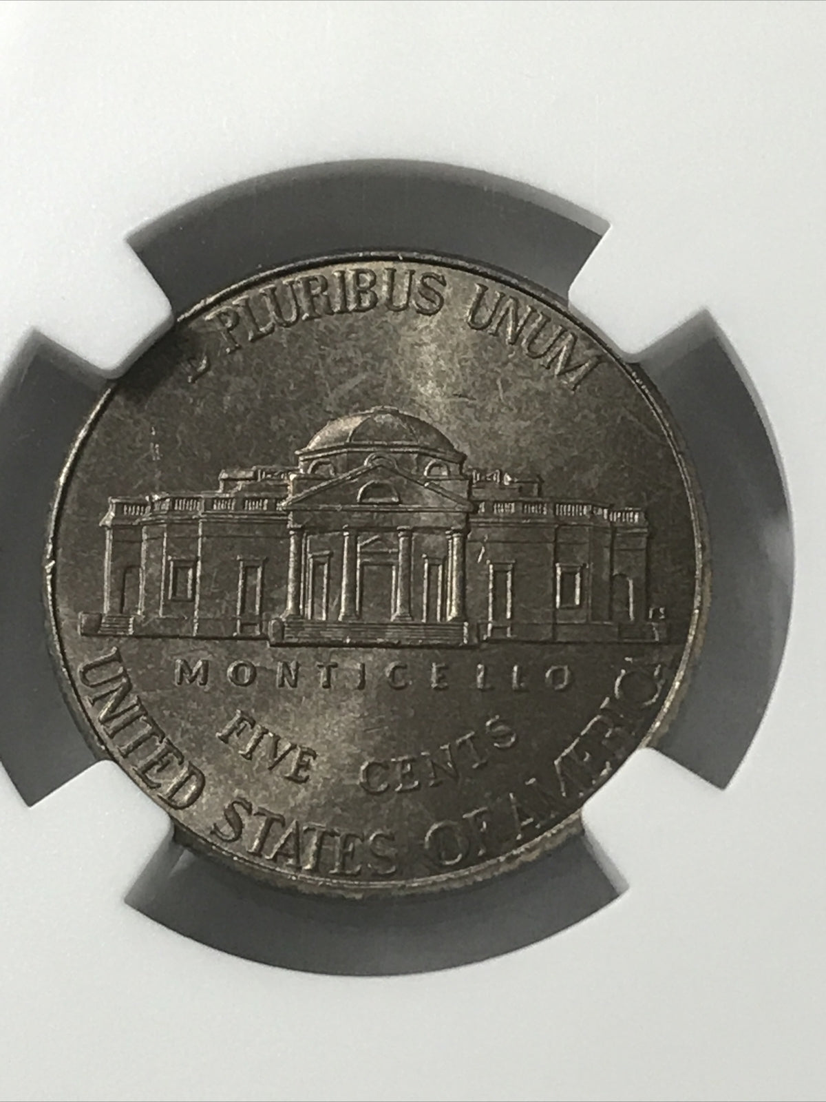 2009 P Nickel 5C MS65 6FS Sintered Planchet Error Coin and Error Label