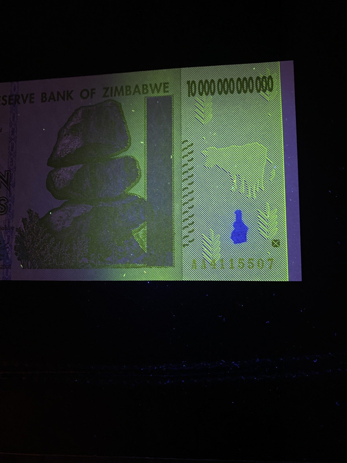 2008 Ten Trillion Zimbabwe Banknote 10 Trillion Dollars Uncirculated Brand New