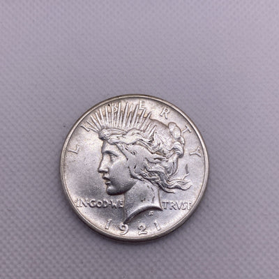 1921 Peace Silver Dollar $1 US Silver Peace Dollar Key Date Beauty RARE #8564-10