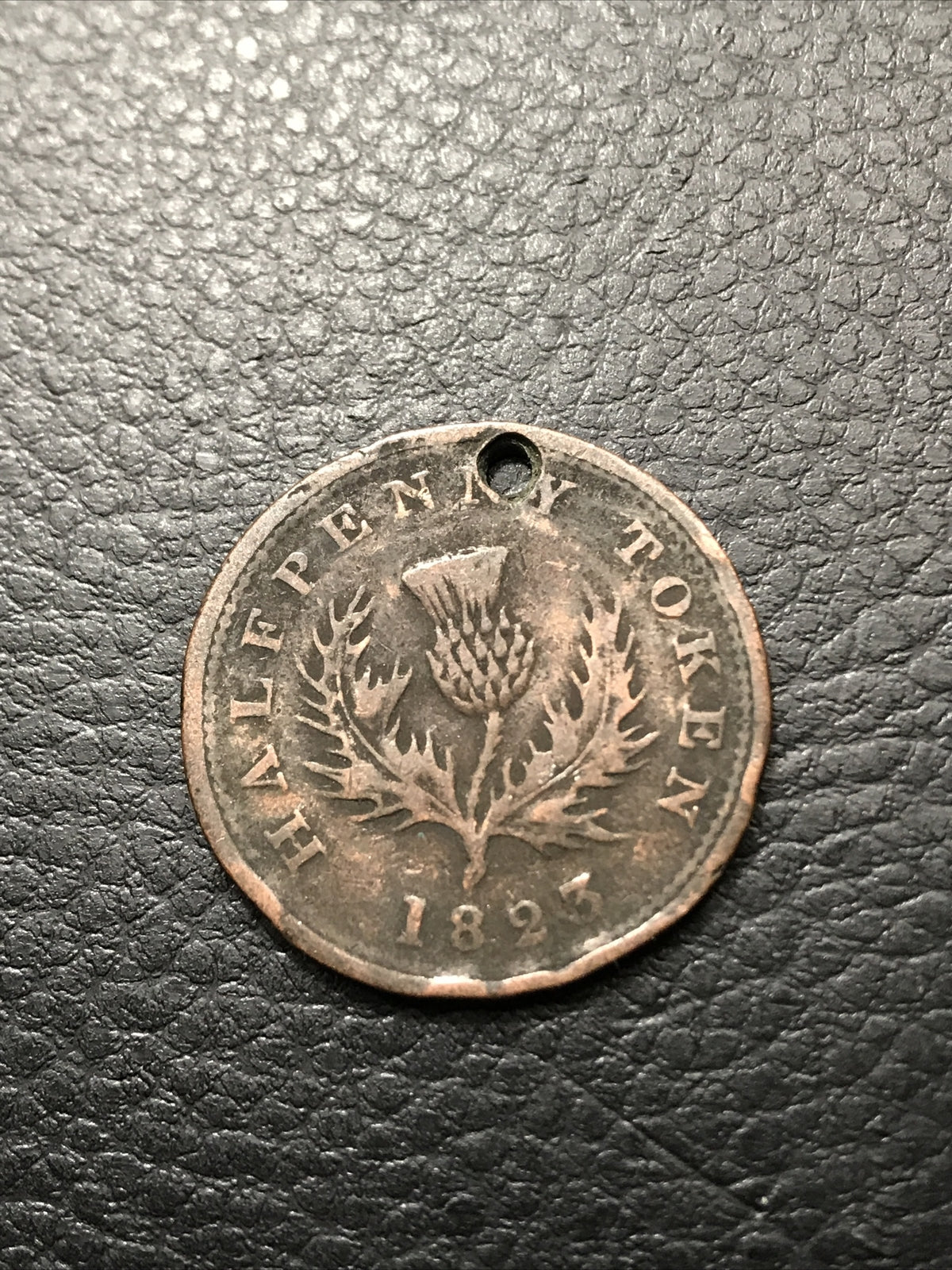 1823 Half Penny Token Nova Scotia #1823-853