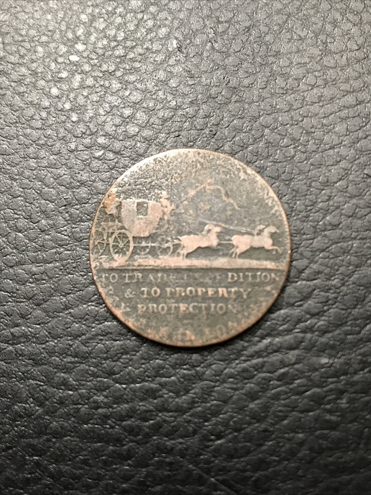 Halfpenny Mail Coach Series For the Establishment of Mail Coaches RARE #Mail-1
