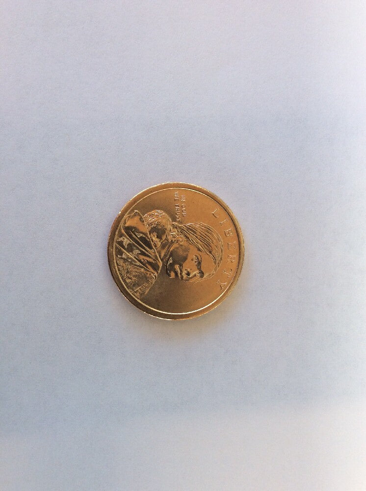2009 Sacagawea Dollar Mint Error Weak Edge Lettering (2009) Dollar Coin #0009