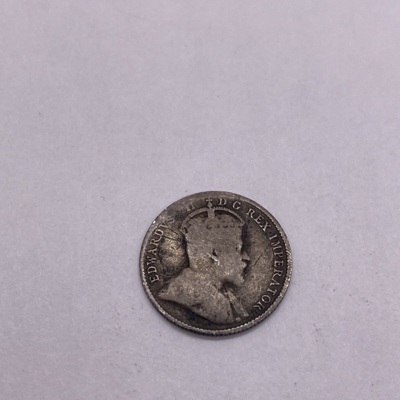 1906 Canada 10 Cents Silver Coin-Edward VII-KM#10 #6656-10