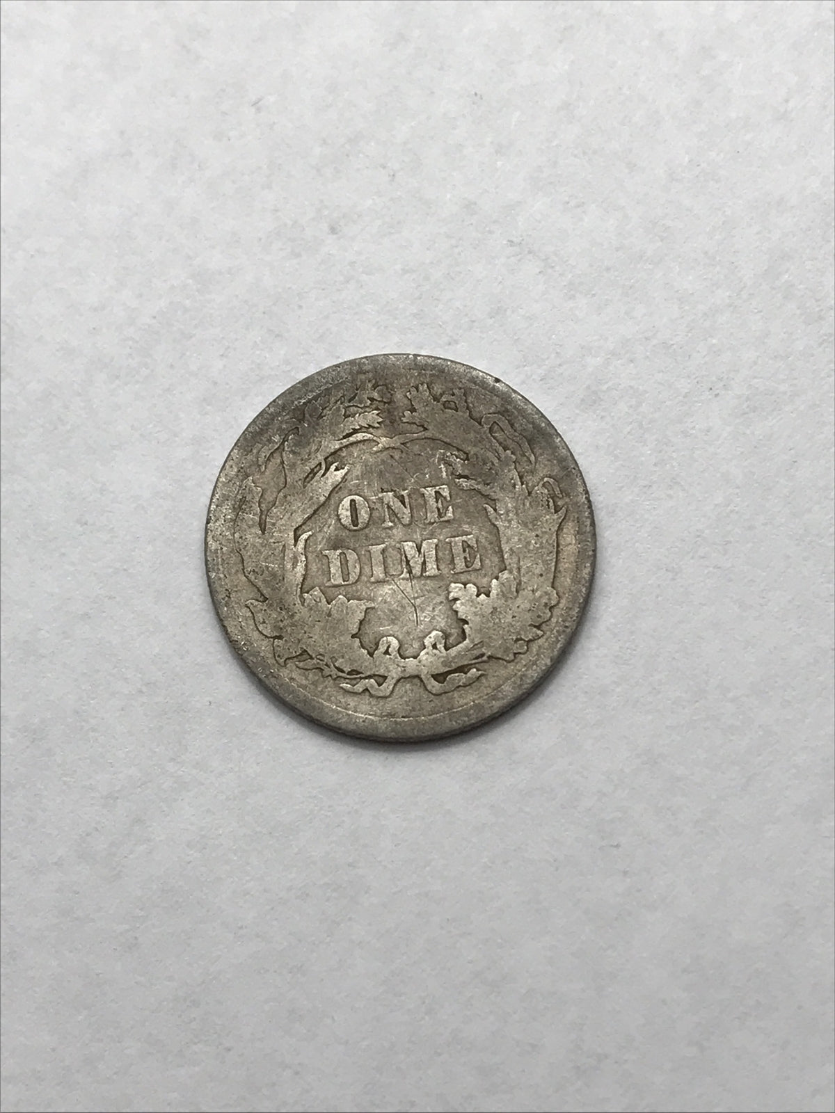 1885 Seated Liberty Dime 10 Cents Silver Coin GGYY