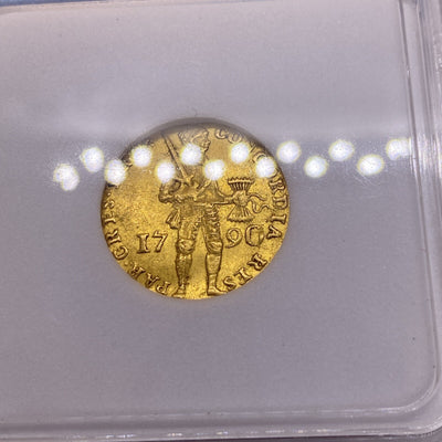 1790 Holland Netherlands Gold Ducat Rare Better Date Gold Coin