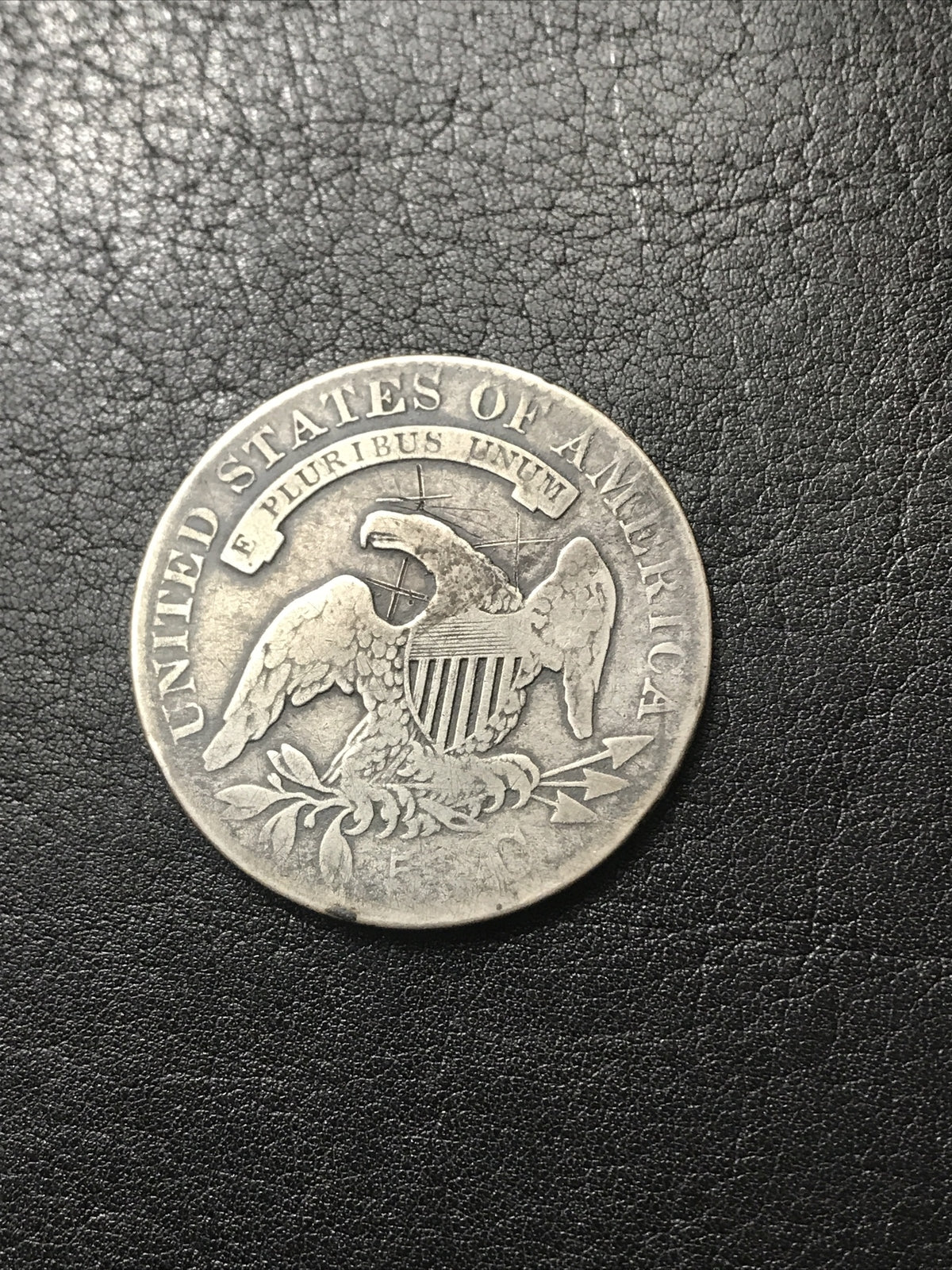 1829 Capped Bust Half Dollar 50c Lettered Edge Silver Coin #67844