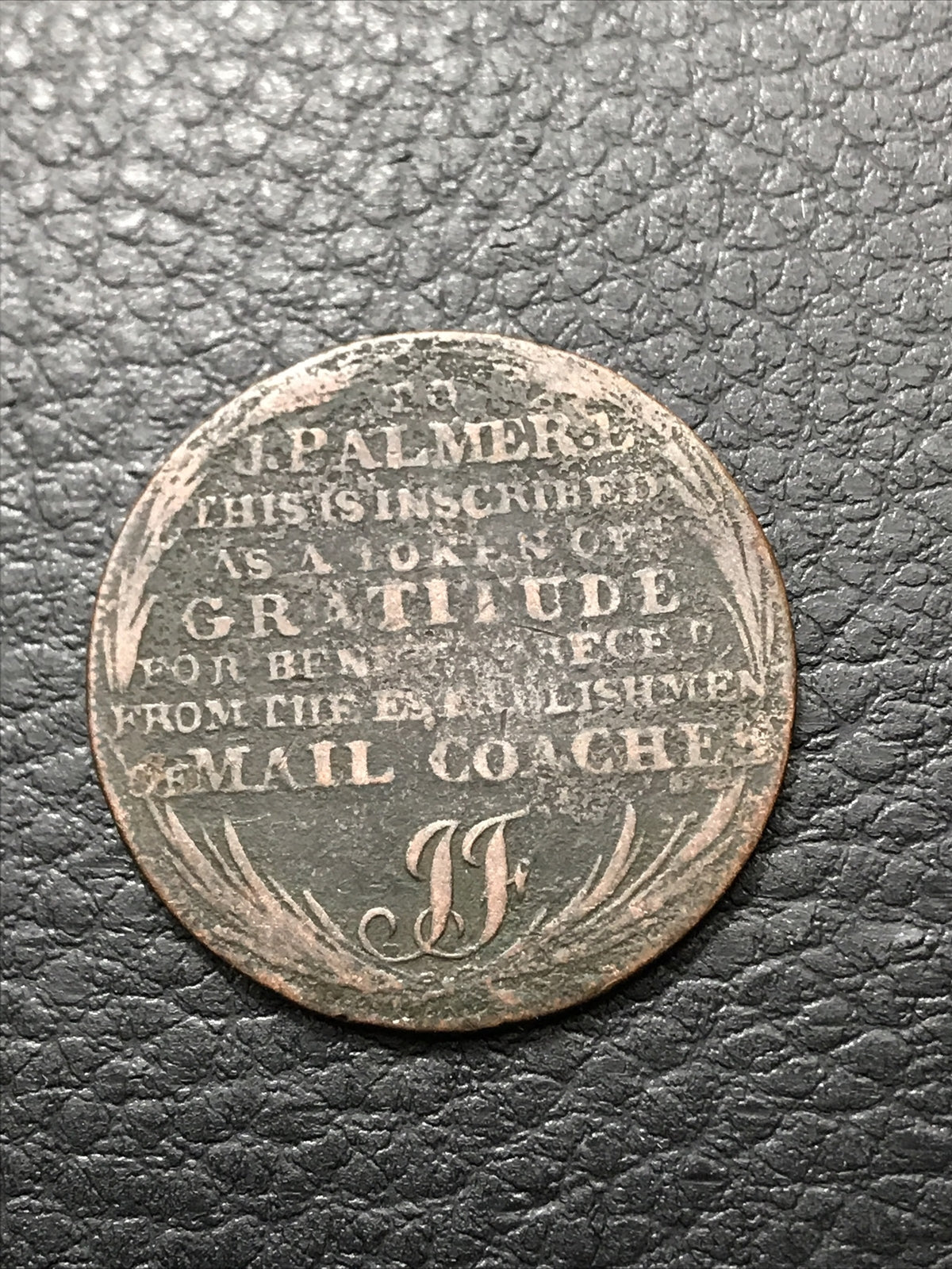 Halfpenny Mail Coach Series For the Establishment of Mail Coaches RARE #Mail-1