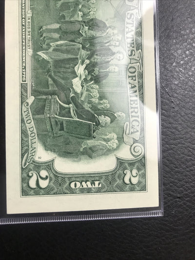 $2 Rare Uncirculated Low FOUR (4) Digits  ⭐️ STAR NOTE ⭐ 1054*