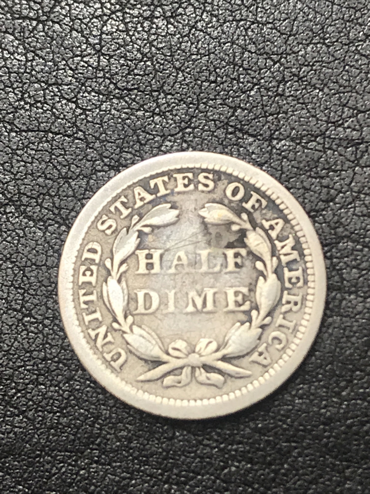 1858 Seated Liberty Half Dime H10 5C Silver Coin #56755