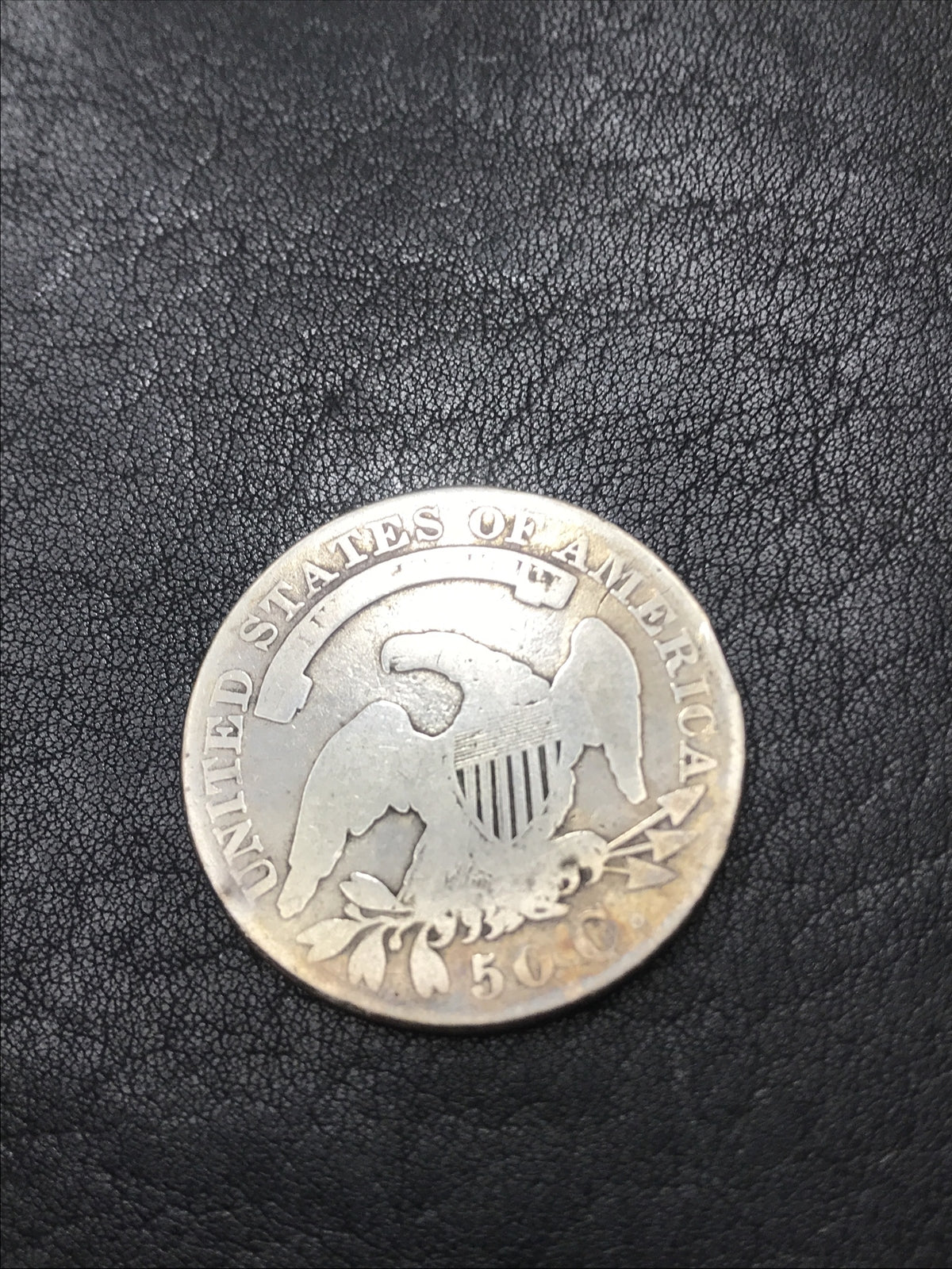 1829 Capped Bust Half Dollar 50C Silver Coin O-115 R-1 #E6851