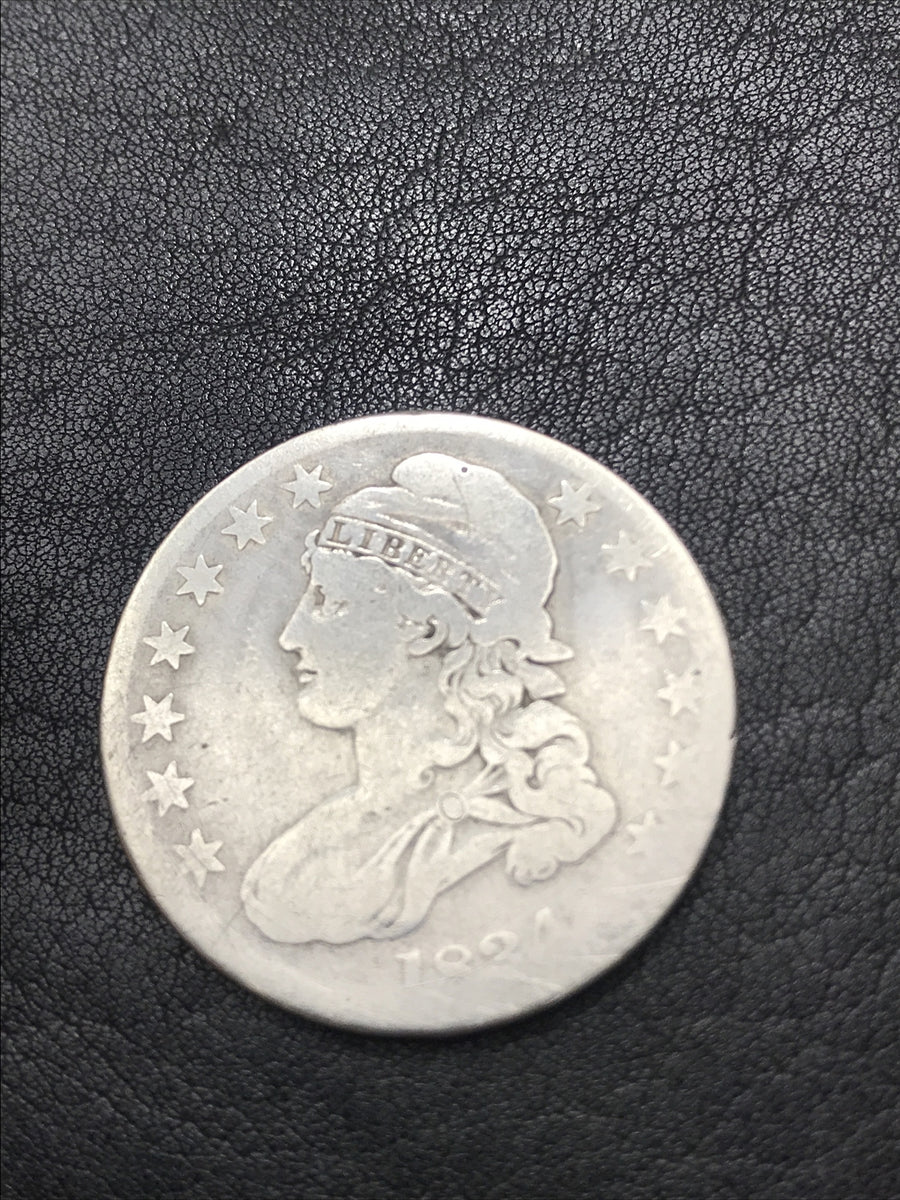 1834 Capped Bust Half Dollar 50c O-108 R-2 Large Date Small Letters #XL045-51
