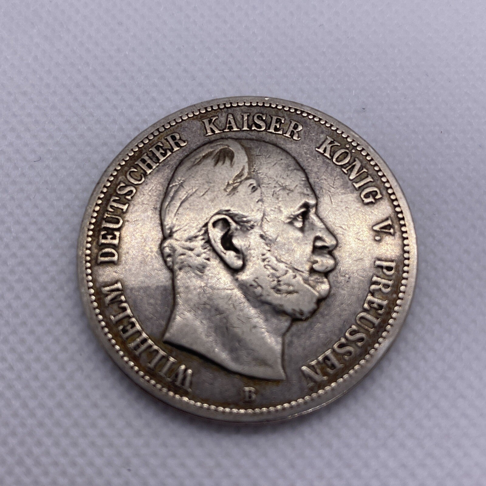 Germany, 5 Mark 1876 B - William I, Kingdom of Prussia, German States #2579