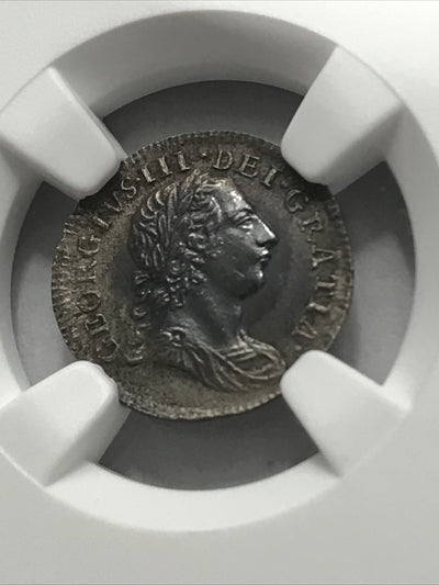 1772 Great Britain Silver 2P Two Pence Maundy 2P Coin NGC UNC