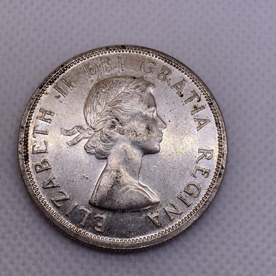 1958 CANADIAN SILVER DOLLAR BEAUTIFUL CANADA SILVER COIN #4700-10