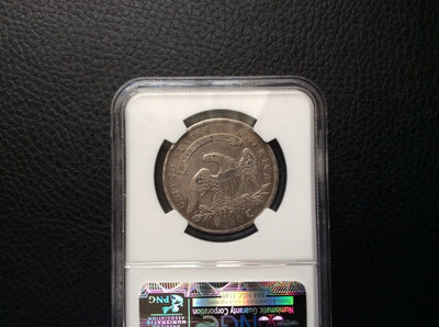 1834 Half Dollar NGC AU Details Bust 50c Fifty Cents NGC