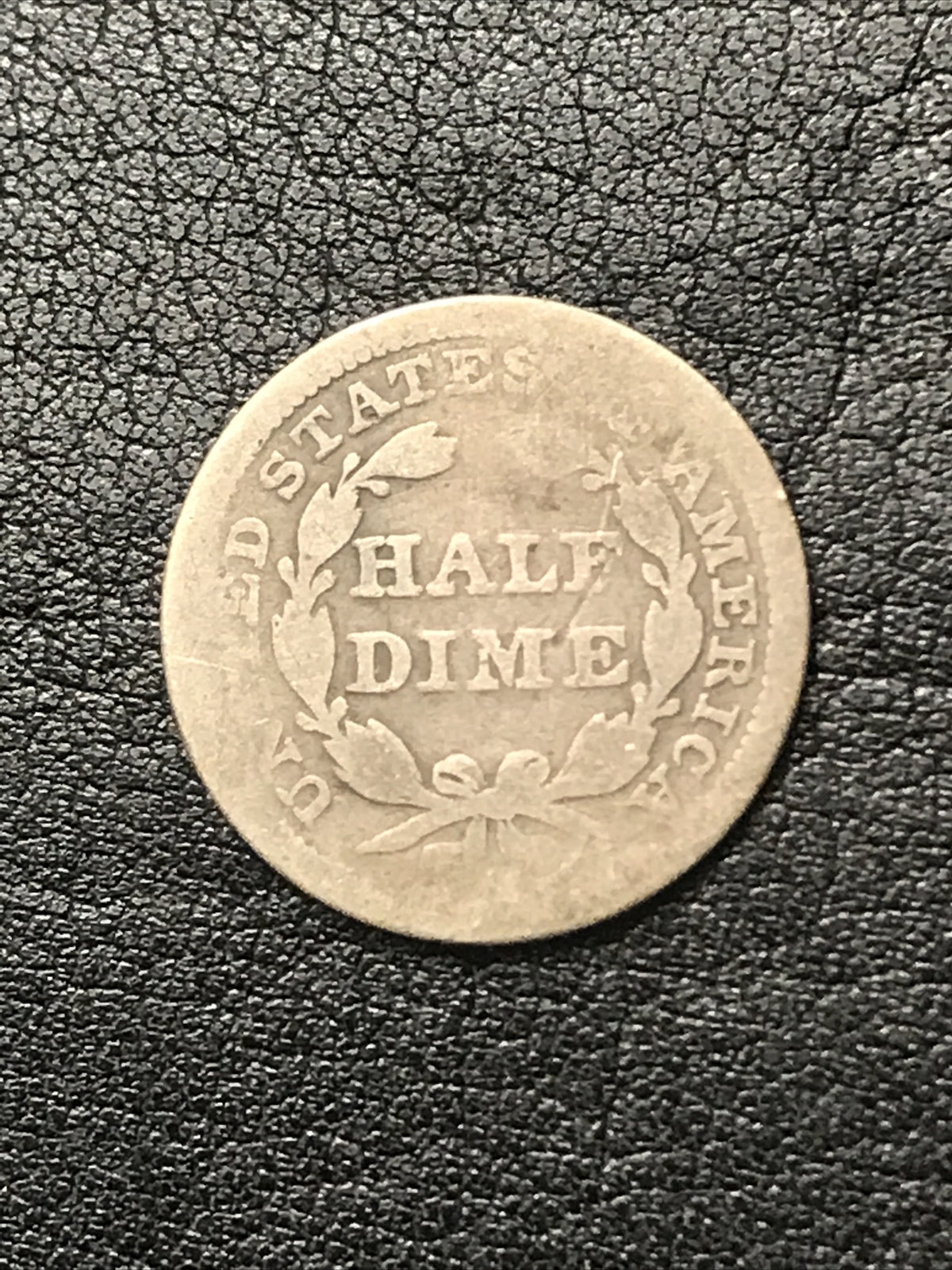 1854 Seated Liberty Half Dime with Arrows H10 5c Silver Coin #5992