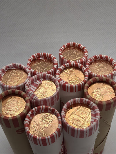 2009 P Log Cabin Ten Rolls See Description For Exact Info ESTATE SALE Unsearched
