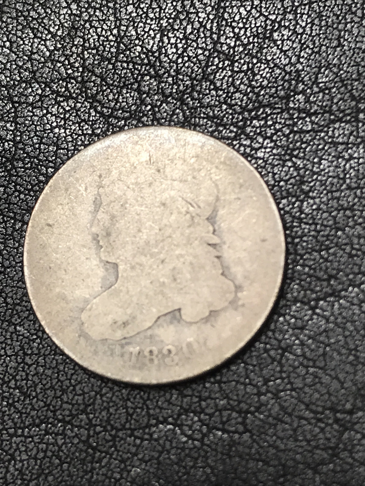 1830 Capped Bust Dime Silver 10c JR-7 R-4 Rare #7321