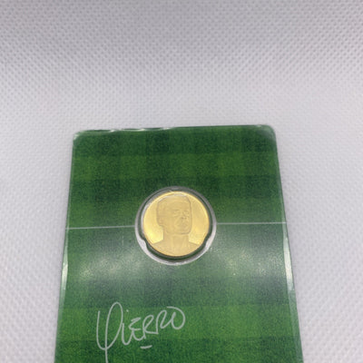2023 Gold  1/10th OZ Gold Niue Fernando Hierro PAMP Very Low Mintage & RARE