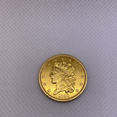 1836 $5 Gold Classic Head Half Eagle Great Looking Gold US Coin Beautiful #24561