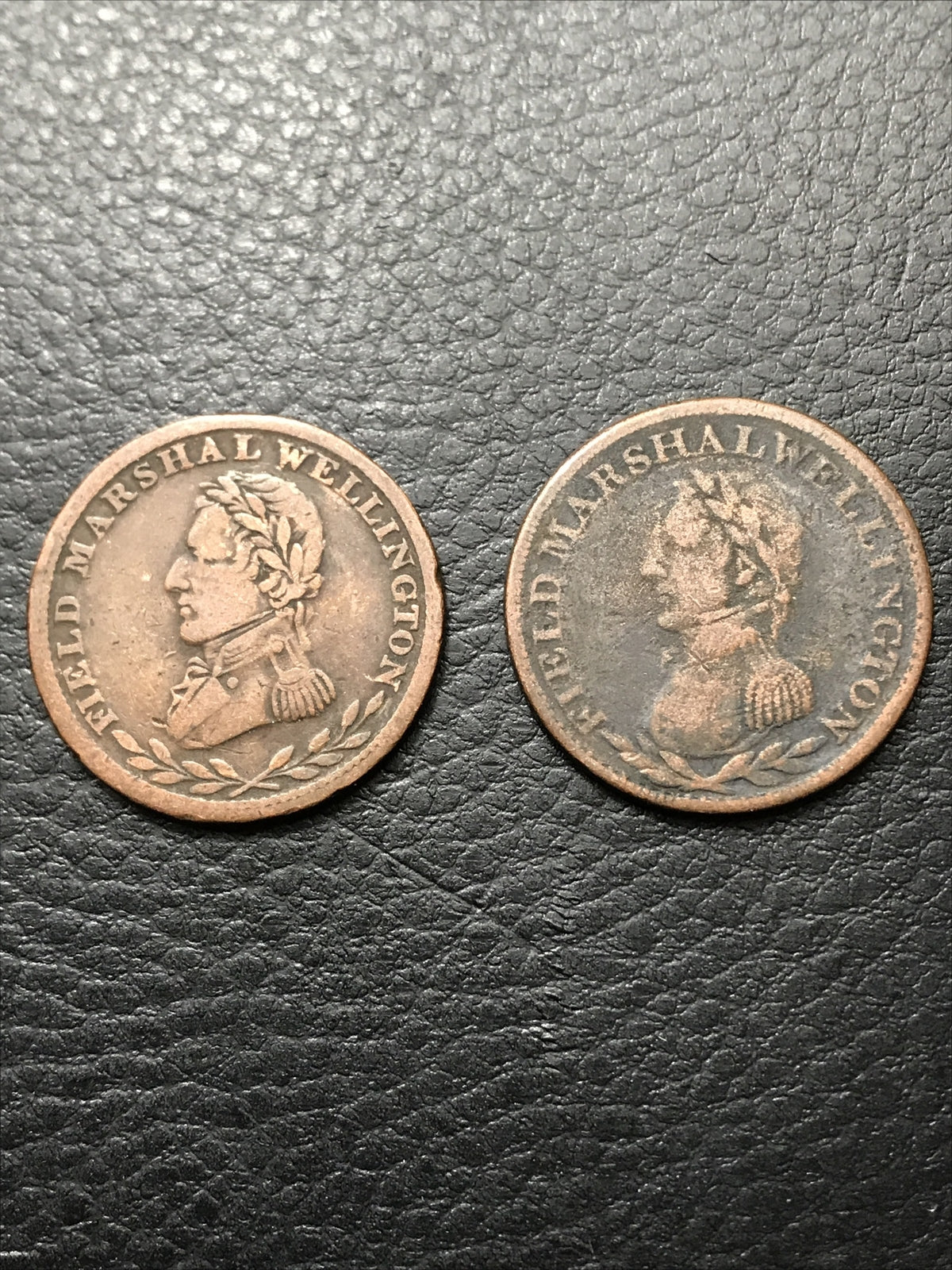 Field Marshal Wellington Half Penny 2 Tokens - #Marshal-2T