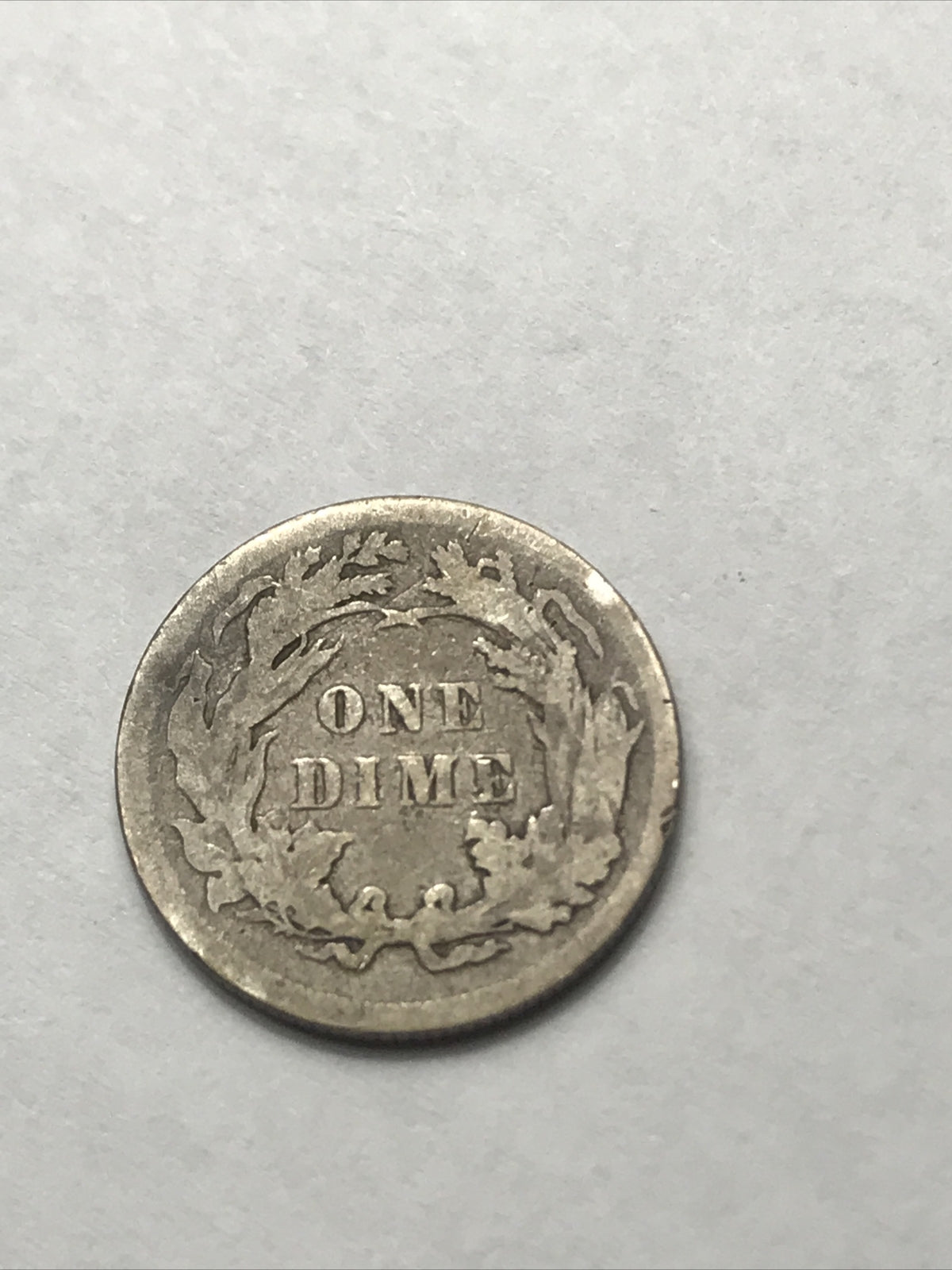 1882 Seated Liberty Dime Silver 90% Coin #YY1882