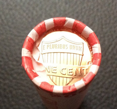 2015 P UNION SHIELD GEM BU LINCOLN CENT PENNY ROLL PHILADELPHIA