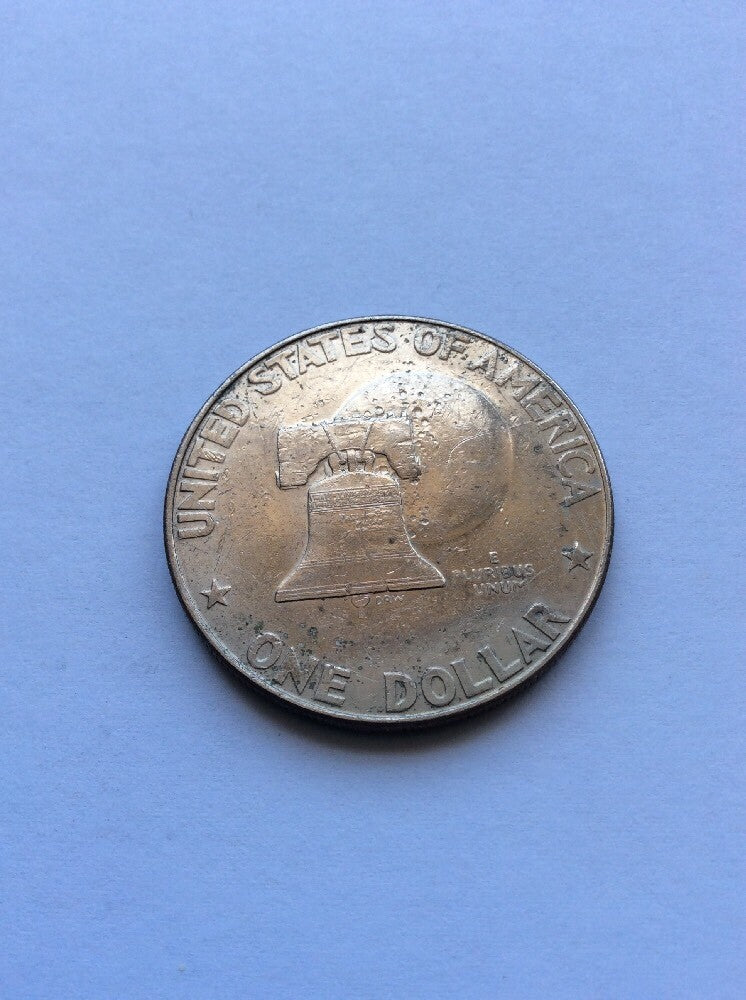 1976 D Eisenhower Bicentennial Dollar Type 1 Ike US Mint Coin $1 One Dollar #152