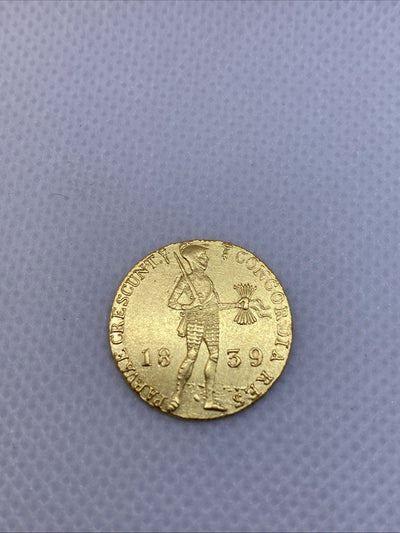 1839 Ducat Gold Coin Beautiful Rare