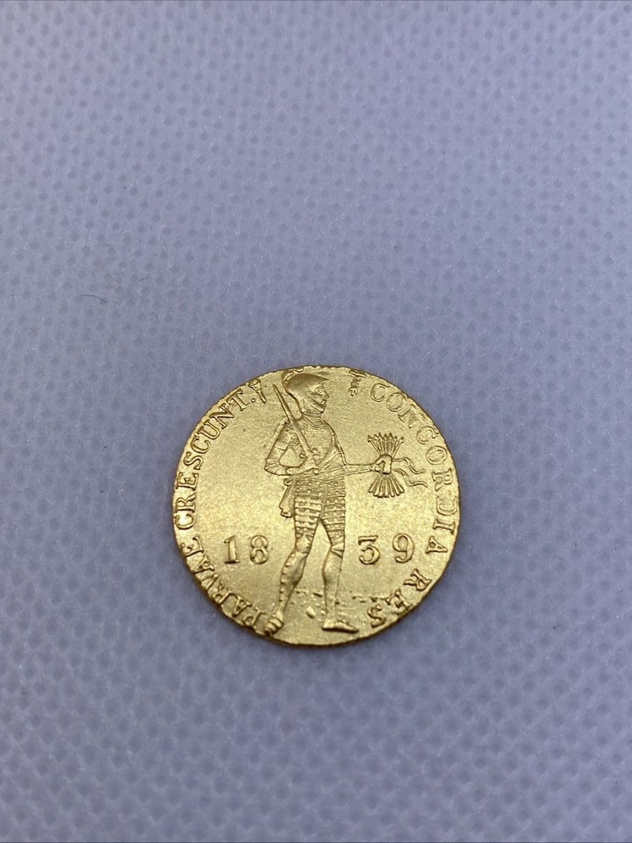 1839 Ducat Gold Coin Beautiful Rare