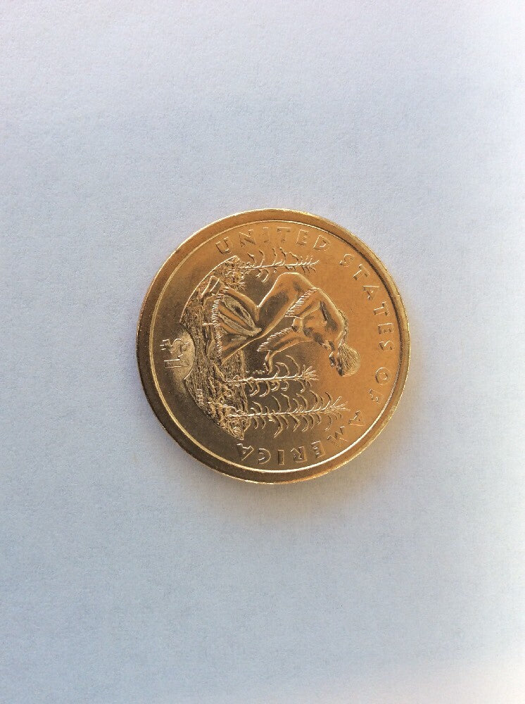 2009 Sacagawea Dollar Mint Error Weak Edge Lettering (2009) Dollar Coin #0009