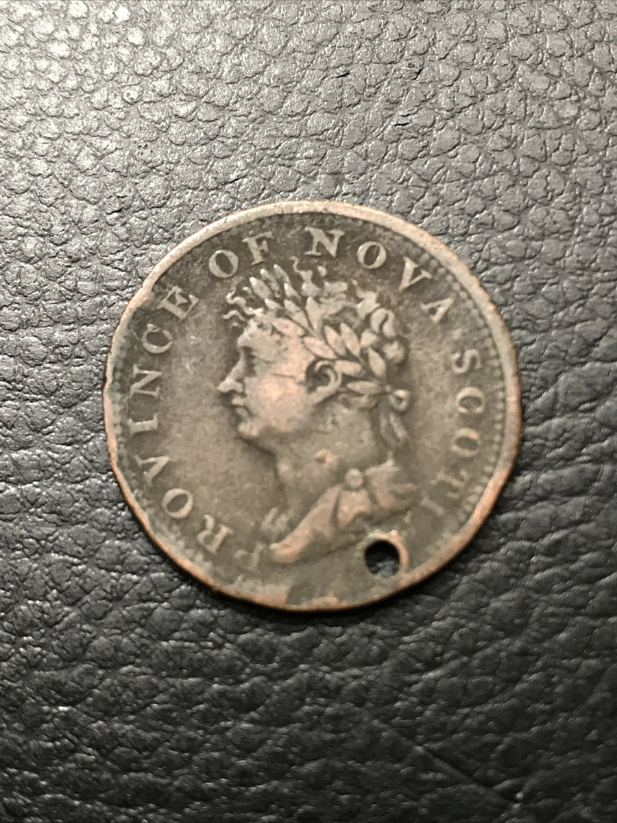 1823 Half Penny Token Nova Scotia #1823-853