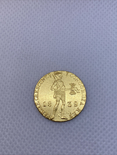 1839 Ducat Gold Coin Beautiful Rare