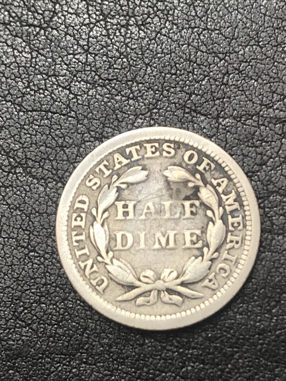1858 Seated Liberty Half Dime H10 5C Silver Coin #56755