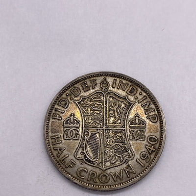 Great Britain, Half Crown 1940 silver coin #4322-10