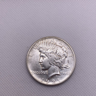 1921 Peace Silver Dollar $1 US Silver Peace Dollar Key Date Beauty RARE #8564-10